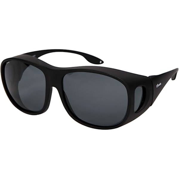 Sunglasses with polarized lenses that fit over glasses for men and women