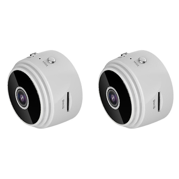 2x with wireless outdoor camera, bird house with 720p camera night version wifi camera, white-yu