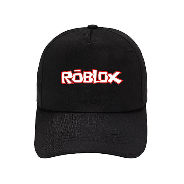Roblox Spil Baseball Kasket Justerbar Snapback Mesh Solhat Hip Hop Hatte Black 4