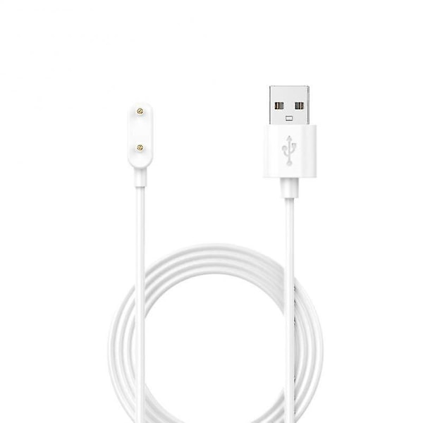 1m USB-ladekabel for Huawei Band 6 Pro/Huawei Watch Fit/Watch 4X/Honor Watch Es/Band 6-ladekabel white