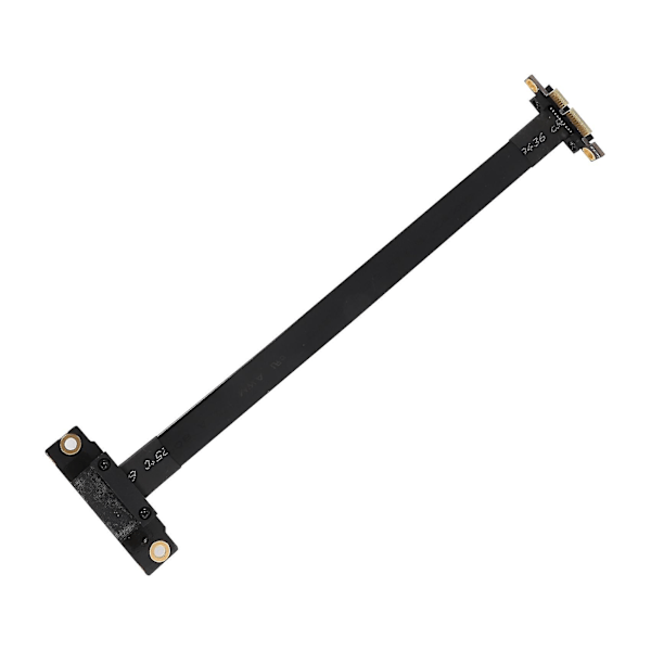 PCIe X1 Riser -kaapeli, kaksois-suorakulmainen PCIe 3.0 X1 - X1 -jatkokaapeli 8 Gbps Pci 1x Riser -kortti 20 cm