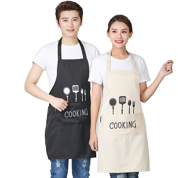 Waterproof Aprons with Pockets for Mixed Adult