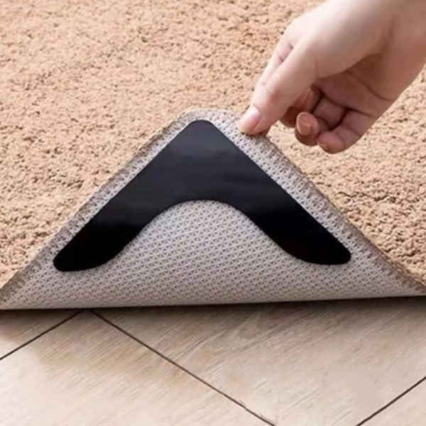 st Anti-Slip Mattgrepp, Dubbelsidig Anti-Slip Matttejp, Dubbelsidiga Självhäftande Mattgrepp Håller Hörnen Platta