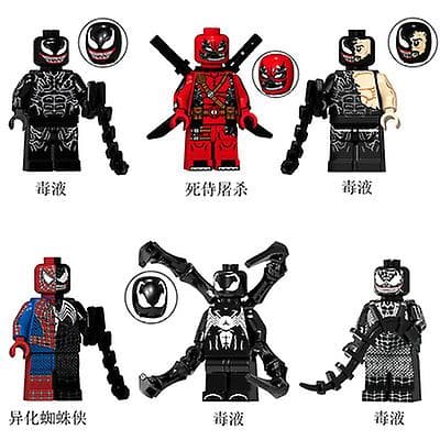 Marvel Avengers minifigur byggesett