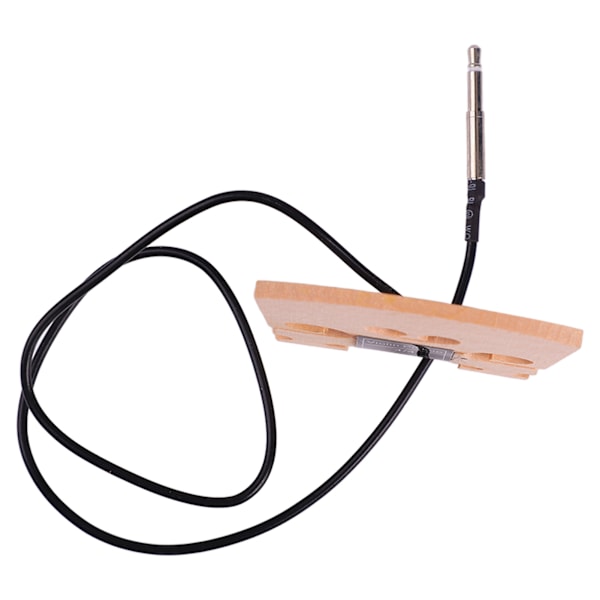 Trä 4/4 Violin Stall med Internt Monterad Piezo Pickup Hög Känslighet Violin Lönn Stall