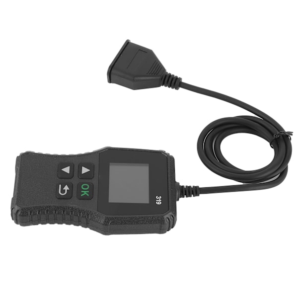 OBD2 felkodsläsare, flerspråkig LCD-display, diagnostikverktyg för ELM327 0.3