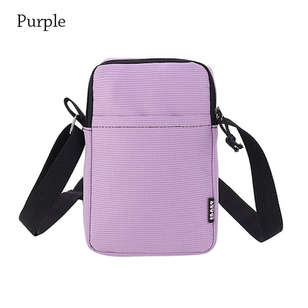 Skulderveske Crossbody veske BLÅ purple