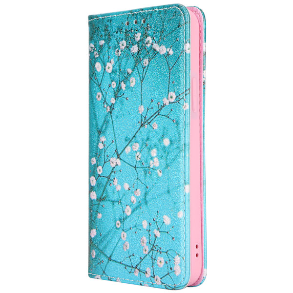 PU Læder Wallet Case med Kortlommer og Magnetisk Knap Cover til Iphone 12 Pro