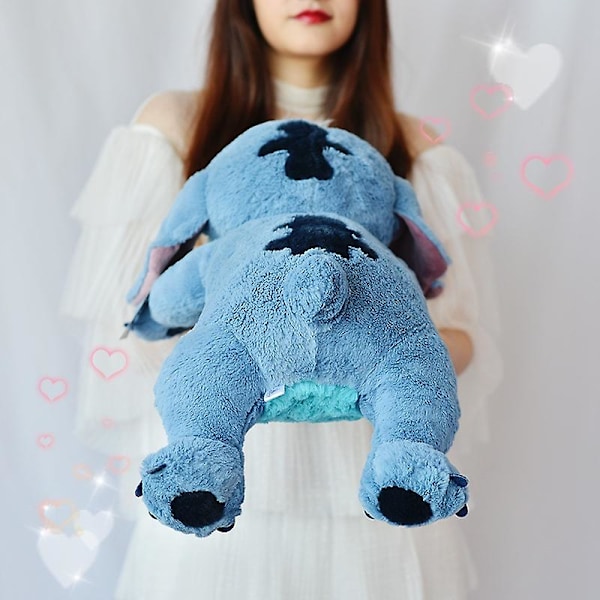 Disney Lilo & Stitch Stor Stora Plyschdjur Leksaker Kudde Med Anime Kompatibel Med Sömn Barn Dockor Flickor Barn Födelsedagspresent -hg 45cm stitch