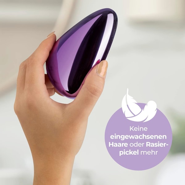 Skonsam och smärtfri epilator för kvinnors ben, slät hud