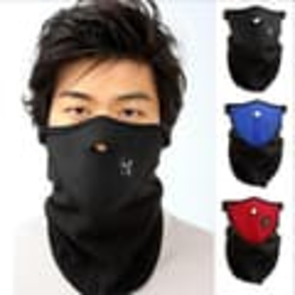 Neopren Halvmaske - Svart