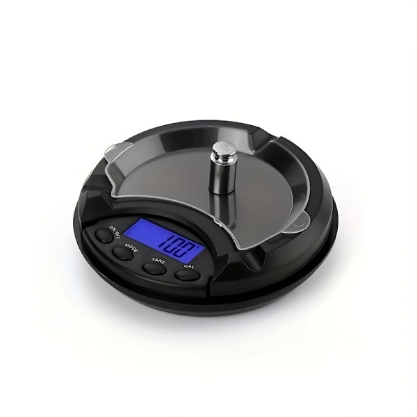 1 st, Digitalvåg, Portabel Elektronisk Våg, 100-500g-0.01g mini Smyckesvåg 100g/0.01g