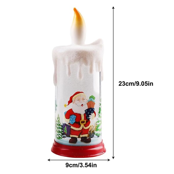 Candle Light Christmas Flameless Light Led Fireless Lamp For