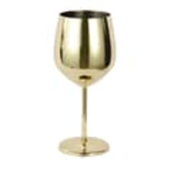 Vinglas Guld i Glas Metallisk - 50cl