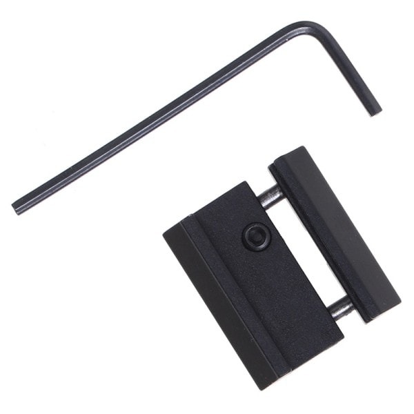 Taktisk sigtekikkert adapter monteringsbase 11mm svalehale til 20mm Weaver Picatinny skinne montering