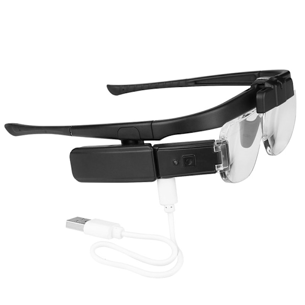 Ladattavat suurennuslasit, handsfree-visiirisuurennin