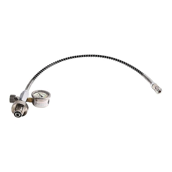 Opgrader 24 tommer Hpa Påfyldningsstation Opladningsadapter Fra Dykkerflaske M/din 232/300bar Stik
