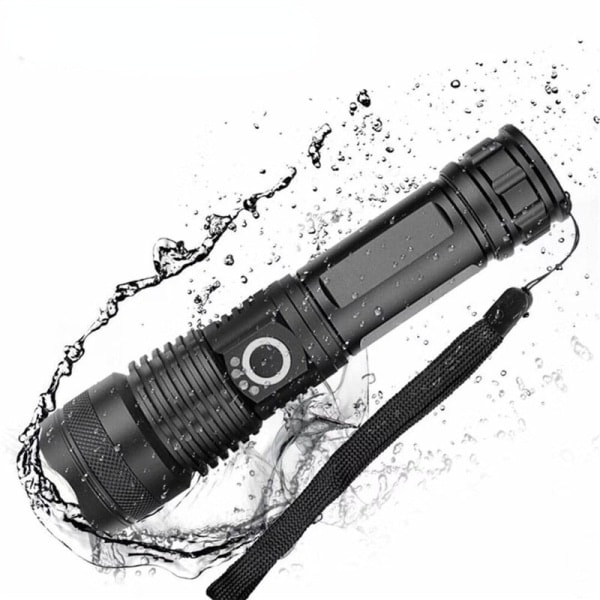 12000 Lumen Ultra Powerful LED flashlight, USB rechargeable