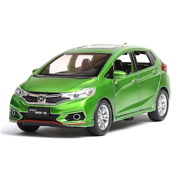 1/32 Honda Fit Jazz Sport Leluauto Painevalettu Pienismalli Maastoauto Vedettävä Avattavat Ovet Ääni & Valo Keräily Lahja Pojalle Lapsille[GKS] HONDA FIT GK51