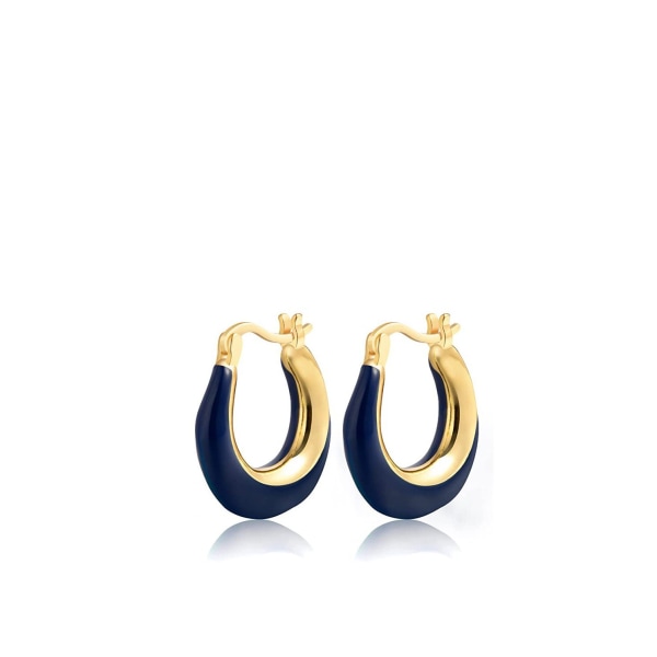 HHL Hoop Earrings Gold,Women's Gold Earrings,Jewelry Gifts for Girls,Daughter