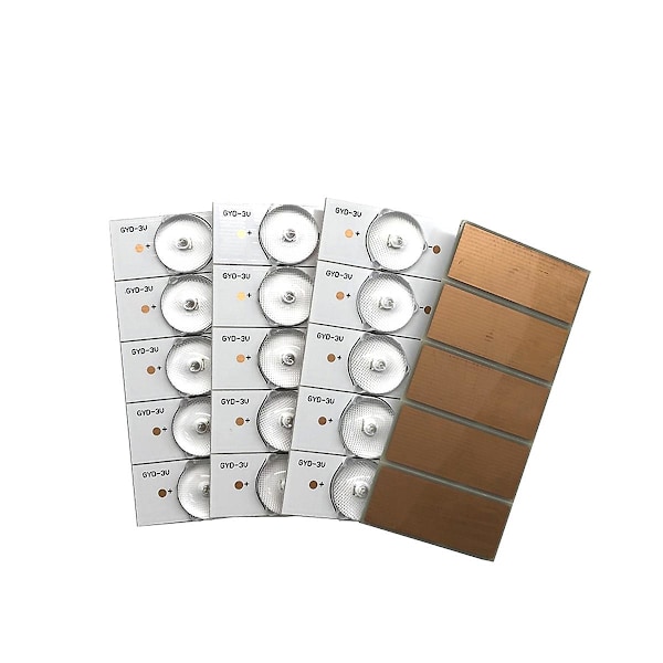 20 kpl 3V SMD-lamppuhelmiä optisella linssisuodattimella 32-65 tuuman LED-television korjaukseen, LED-valonauhan osat ja tarvikkeet, 20 kpl [HkkK]