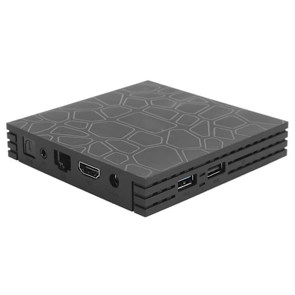 HURRISE TV-boks T9 Intelligent Multimedia Smart Media Player 4K TV-boks 100-240V 2+16G for Android 9.0 videostykke EU-kontakt