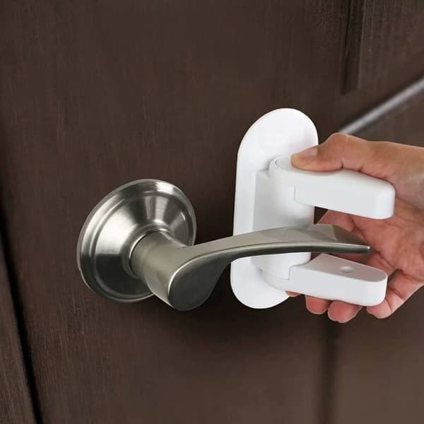 4-pack säkerhetsdörrspakhandtagsskydd - Barnsäkra dörröppningshandtag