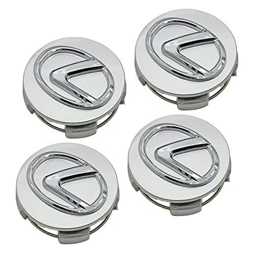 LX01- 62MM 4-pack Centrumkåpor Lexus Silver Silver one size