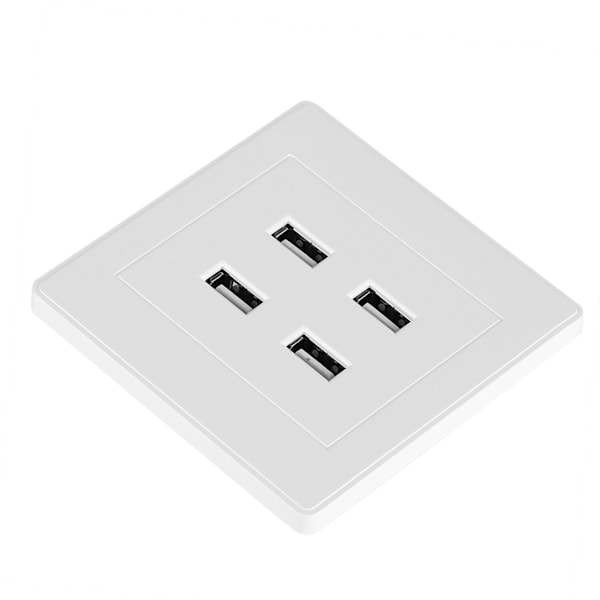 USB-portit DC 5V Kotitoimisto Sähköseinään Asennettava Pistorasia Laturi Pistorasia (110~250V) 0.1