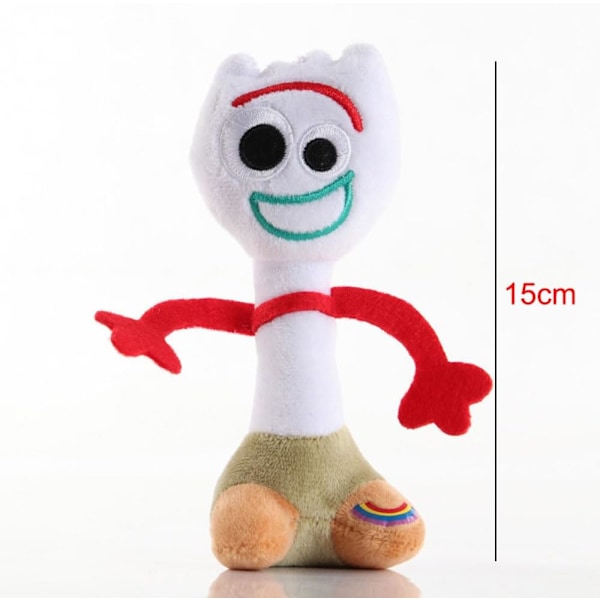6\" Toy Story Forky Pehmolelu Nuken Lapselle Lahjaksi (15cm Forky)