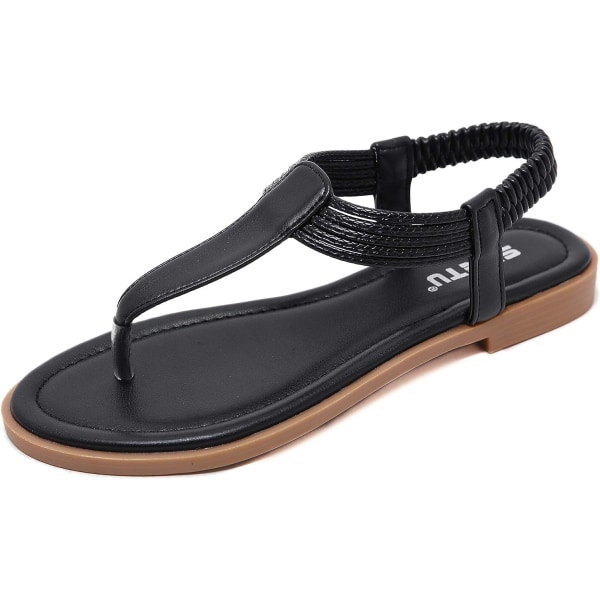 HHL sandaler dam,sandaler dam sommar platt tå post strappy sandaler,sommar sandaler för kvinnor,bohemiska platta sandaler,sommar strandskor,flip flops