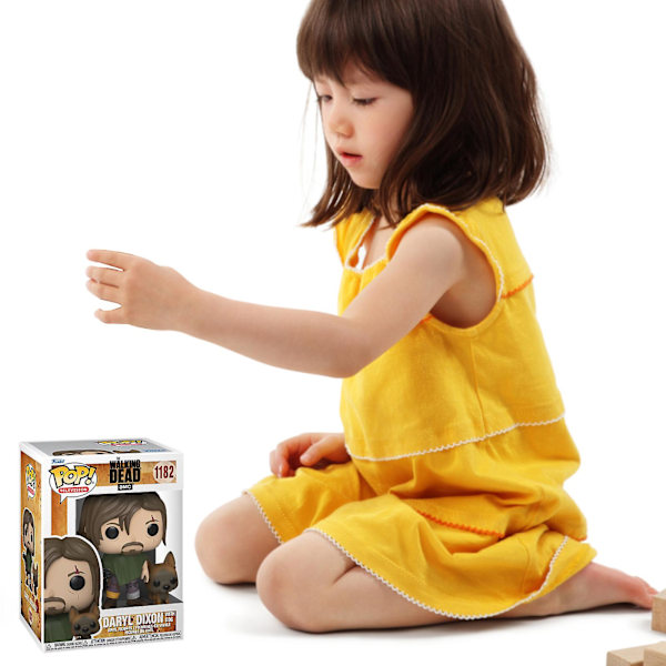 The Walking Dead TV Daryl Dixon koiran kanssa #1182 AMC Vinyylihahmo