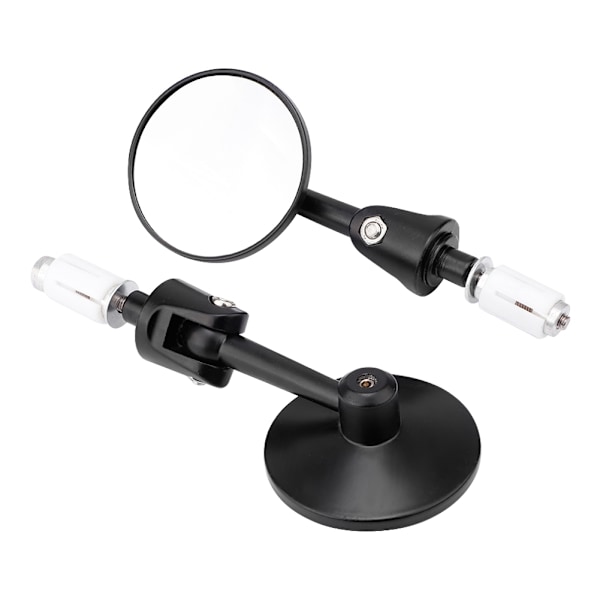 2 stk. Motorcykel Modificerede Foldbare Styr Spejle Reflekterende Sidespejle 22mm 0.4