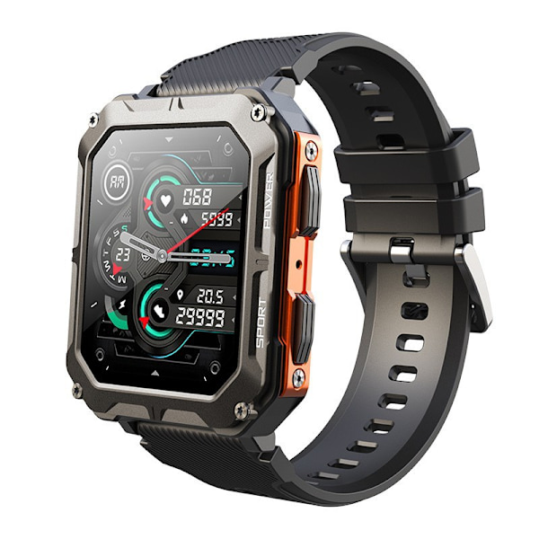 Ny C20pro Bluetooth Samtale Smartklokke Utendørs Tre Sikker Sport