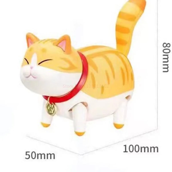 Uusi sähköinen kissan sokkolaatikko Useita söpöjä lemmikkieläinten kuvia Söpöt kissatytöt rakastavat Luova Kawaii lahjasokkolaatikko Electric cat 1pcs