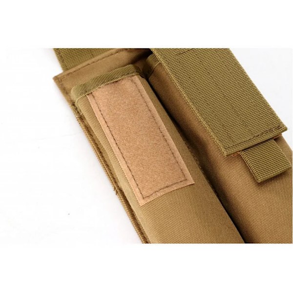 Taktisk Airsoft P90 Molle Dobbel Magasinpose Utendørs Militær Nyttig Jakt Midjeveske UMP Dump Drop Mag Holster Poser THE