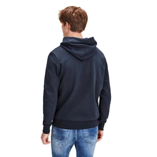 Genser - JACK & JONES - Herr - Hettelue - Lange ermer - Blå Blå Blå XS