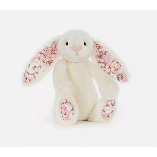 Jellycat Blossom Bunny Cherry Pehmolelu Keskikokoinen 31 cm white
