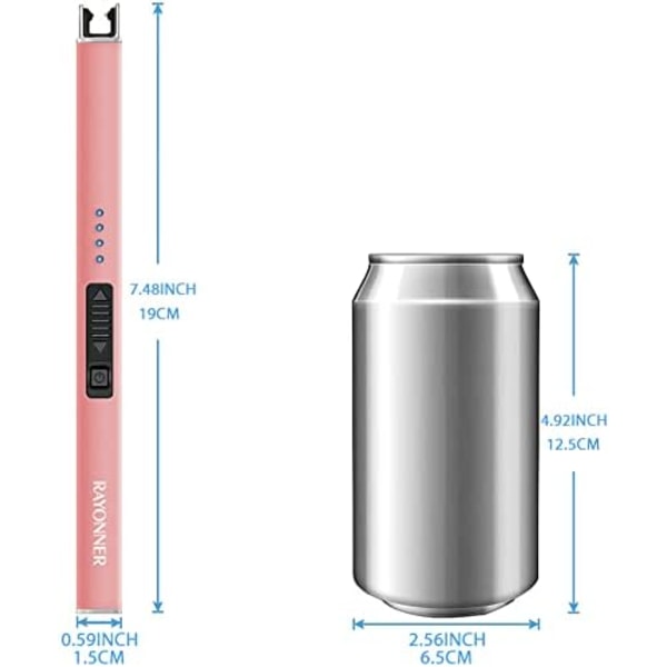 Lighter Elektrisk Lighter Lighter Genopladelig USB Lighter