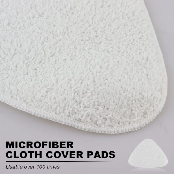 8 kpl Vileda Steam Mop -höyrymoppitäyttö, yhteensopiva mikrokuitumoppipäällinen