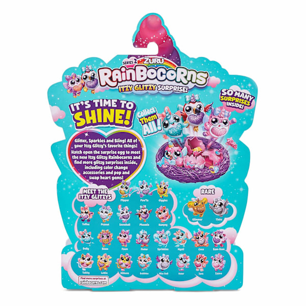 Rainbocorns Itzy Glitzy Surprise 4-pak multifarvet