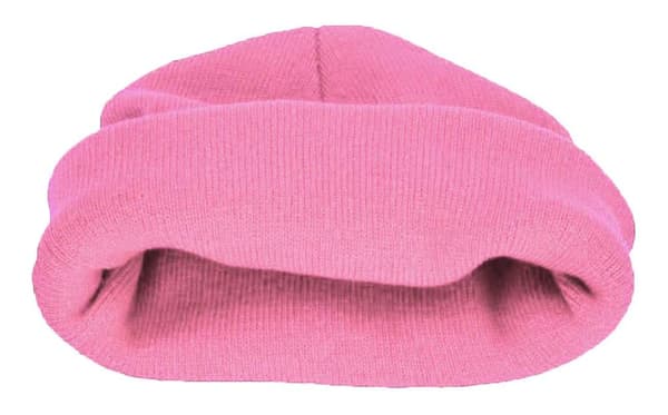 Neulottu pipo LED-valolla lenkkeilyyn ja kävelyyn pink