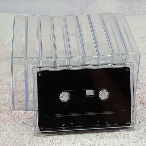 Cassette-æske til 90 kassetter Opbevaringsboks Blanke kassetter