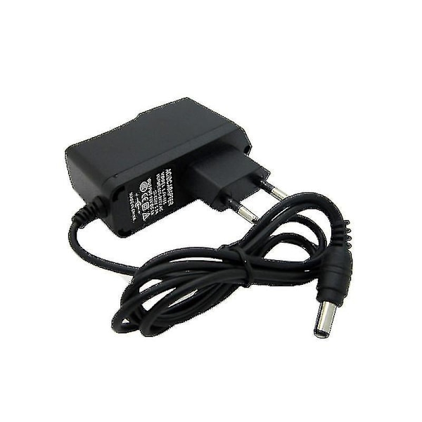 AC 100-240V DC 5V 2A EU-kontakt Väggadapter Omvandlare Strömförsörjningskabel