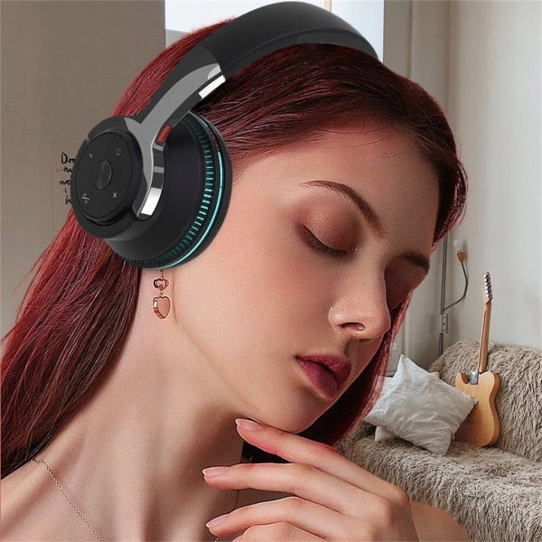 Bluetooth trådlösa on-ear-headset, trådlösa Bluetooth hörlurar