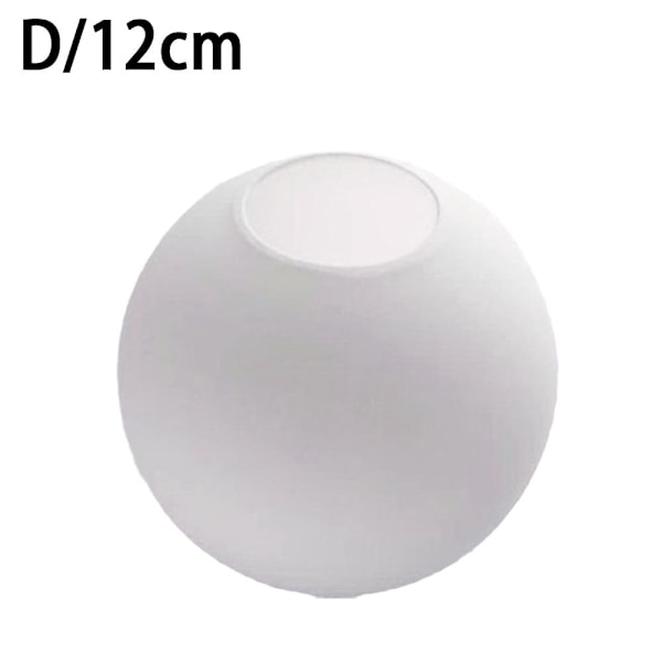 Matte White Globe Glass Lampshade Replacement Round Cover