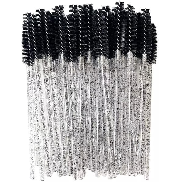 10-pack ögonfransborstar, ögonfransborste, mascaraborste Black black