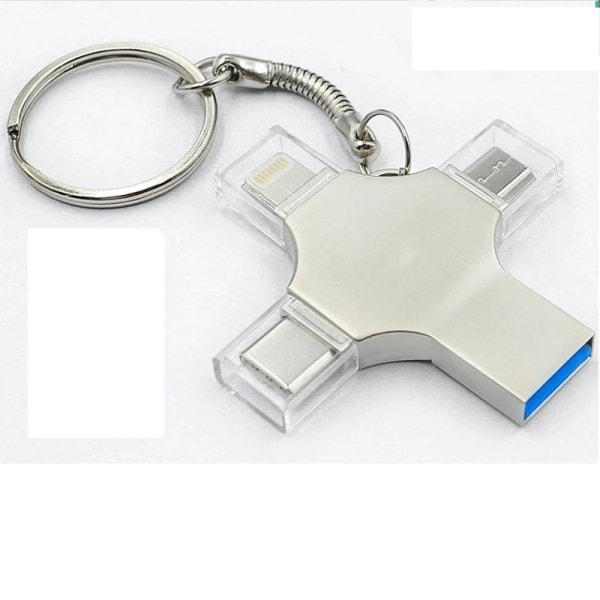 4 i 1 Type-c OTG USB Flash Drive 1TB 3.0 Pendrive 1TB USB Minne