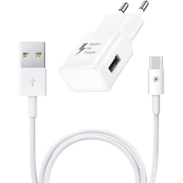 3A lader + kabel for Lenovo Tab M10 (3. generasjon) LTE Ultra kraftig hurtiglader + USB-C-KABEL