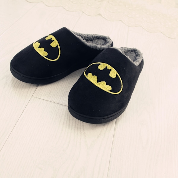 Batman skridsikre hjemmesko sorte black 41-42